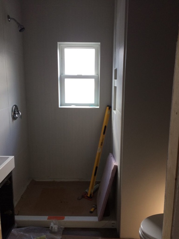 bathroom from door